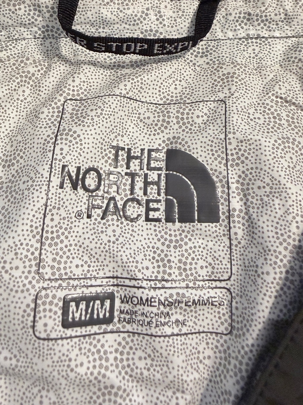 The North Face Venture HyVent 2.5L Rain Jacket with Mint Green Accents Medium - Picture 3 of 14